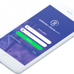 inicio de controlatushoras.com la app para gestionar el registro de jornada